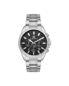 Bigotti Stainless Steel Men's Watch Silver (BG.1.10328-2)