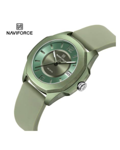 Naviforce Grace Date Watch For Women Green (NF-7107-4)