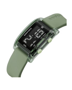 Naviforce Digital Diva Watch For Women Green (NF-7118-4)