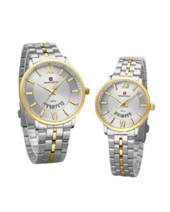 Naviforce Affinity Pair Watch For Couple Two Tone (NF-9238C-6)