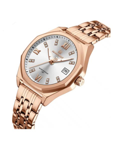 Naviforce Sapphire Grace Watch For Women Rose Gold (NF-5052-3)