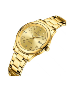 Navifoce Glamour Watch For Women Golden (NF-5059-1)