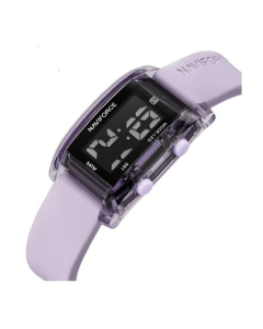 Naviforce Digital Diva Watch For Women Purple (NF-7118-5)