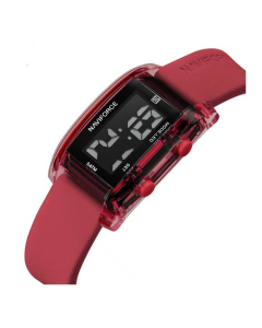 Naviforce Digital Diva Watch For Women Red (NF-7118-7)