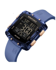 Naviforce Digitron Watch For Women Blue (NF-7121-2)