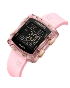 Naviforce Digitron Watch For Women Pink (F-7121-7)