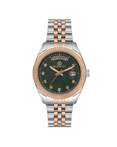 Bigotti Stainless Steel Women's Watch Two Tone (BG.1.10290-5)