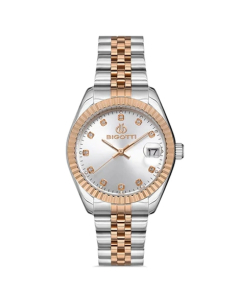 Bigotti Stainless Steel Women's Watch Two Tone (BG.1.10293-3)