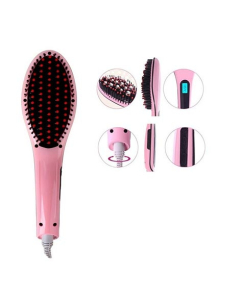 Ferozi Traders Electric Hair Straightener Brush (HQT-906)