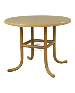 Boss Craft UPVC Round Table (B-1121-BRN)