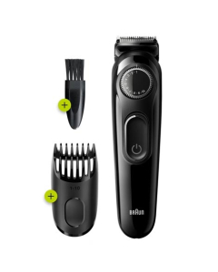 Braun Beard Trimmer And Hair Clipper Black (BT3222)