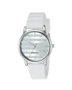 Nine West Watch For Women White (NW/2247WTWT)