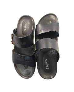 Eomobiles High Quality Medicates Chappal For Men (0648)-Black-44 - Euro