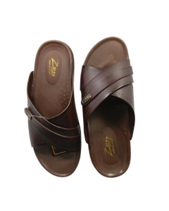 Eomobiles Medicated leather Chapal For Men (0650)-Tan-41 - Euro