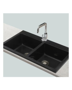 Xpert Ceramic Kitchen Sink Spangle Black (8650-B)