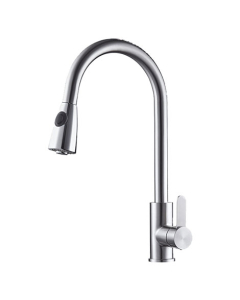 Xpert Kitchen Sink Faucet Silver (F-6401)