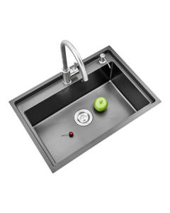Xpert Single Bowl Sink Black (6045-304-B)