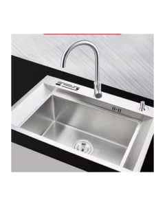 Xpert Single Bowl Sink Silver (7048-S)
