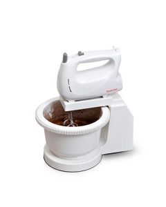 Cambridge Hand Mixer With Bowl White (HM-104)