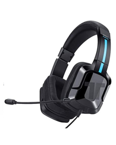 Fashion Warehouse Kama Stereo Over-Ear Gaming Headset Black