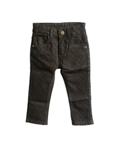 CNA International Polka Dots Printed Pant For Boy Black