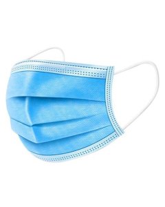 Badar Store Surgical Face Mask 3 Ply with Nose Pin 500 Pieces