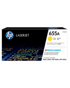 HP 655A LaserJet Toner Cartridge Yellow (CF452A)