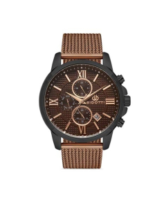 Bigotti Stainless Steel Men's Watch Brown (BG.1.10330-5)