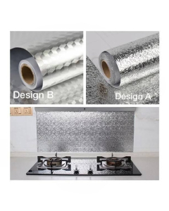 Charming Closet Aluminum Kitchen Foil Sheet Silver - 1M