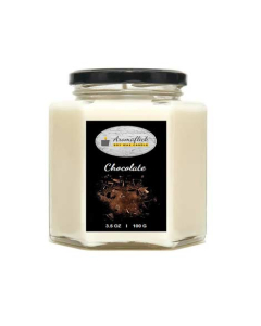 Aromaflick Chocolate Hexagonal Jar Soy Candle