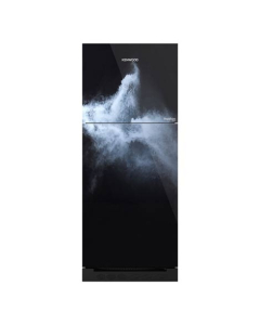Kenwood Sapphire Glass Door Freezer-On-Top Refrigerator 13 Cu.Ft Cloud (KRF-24457)