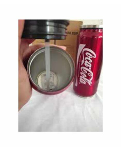 Godzilla Coca Cola Cane Shaped Stainless Steel Water Bottle