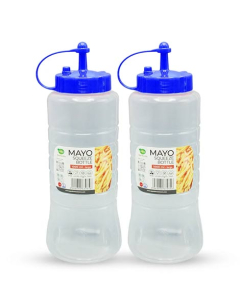 Appollo Mayo Squeeze Bottle Medium (Pack Of 2)-Blue