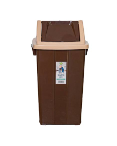 Appollo Modern Design Swing Bin -Brown