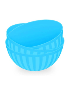 Appollo Premio Bowl Small (Pack Of 3)-Light Blue