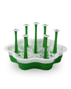 Appollo Victoria Glass Stand-Dark Green