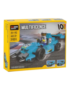 Decool Multificence Thunder Racing Vehicle Building Blocks (31031)