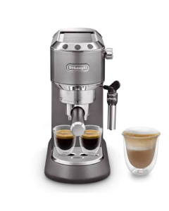 Delonghi Dedica Metallics Manual Espresso Coffee Machine (EC785.BG)