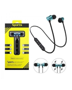 Dfashionebay Magnetic Wireless Bluetooth Sport Earphone Black
