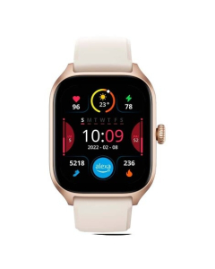 Amazfit GTS 4 Smart Watch Misty White
