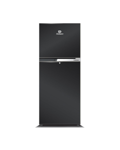 Dawlance Chrome FH Freezer-on-Top Refrigerator 20 Cu Ft Hairline Black (91999-WB)