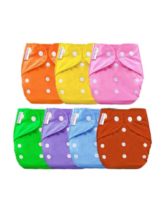 Komfy Reusable Baby Diapers (NBA127)-Yellow
