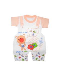 Komfy Printed Unisex Romper For Kid's (NBN118)