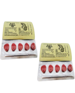 Health Hub India Black Cobra Delay Tablet 125mg - 10 Tablets