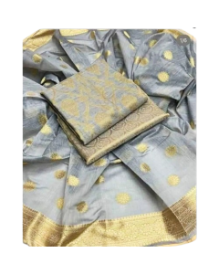 Shah Kamal Cotton Jacquard Fabrics Unstitched Suit For Women 3-Pcs