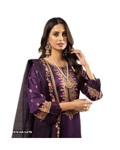 RG Shop Fully Embroidery 3-Pcs Suit for women
