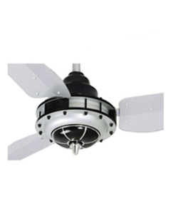 Abdullah Antique Ceiling Fan - Black