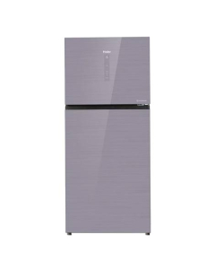 Haier Twin Inverter IOT Freezer-On-Top Refrigerator 18 Cu Ft Silver Grey (HRF-538TIFGU1)