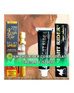 Health Hub Knight Rider Combo Pack Timing Delay Spray Cream