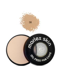 Marlex Oil Free Pan Cake Face Powder (Shade 38)